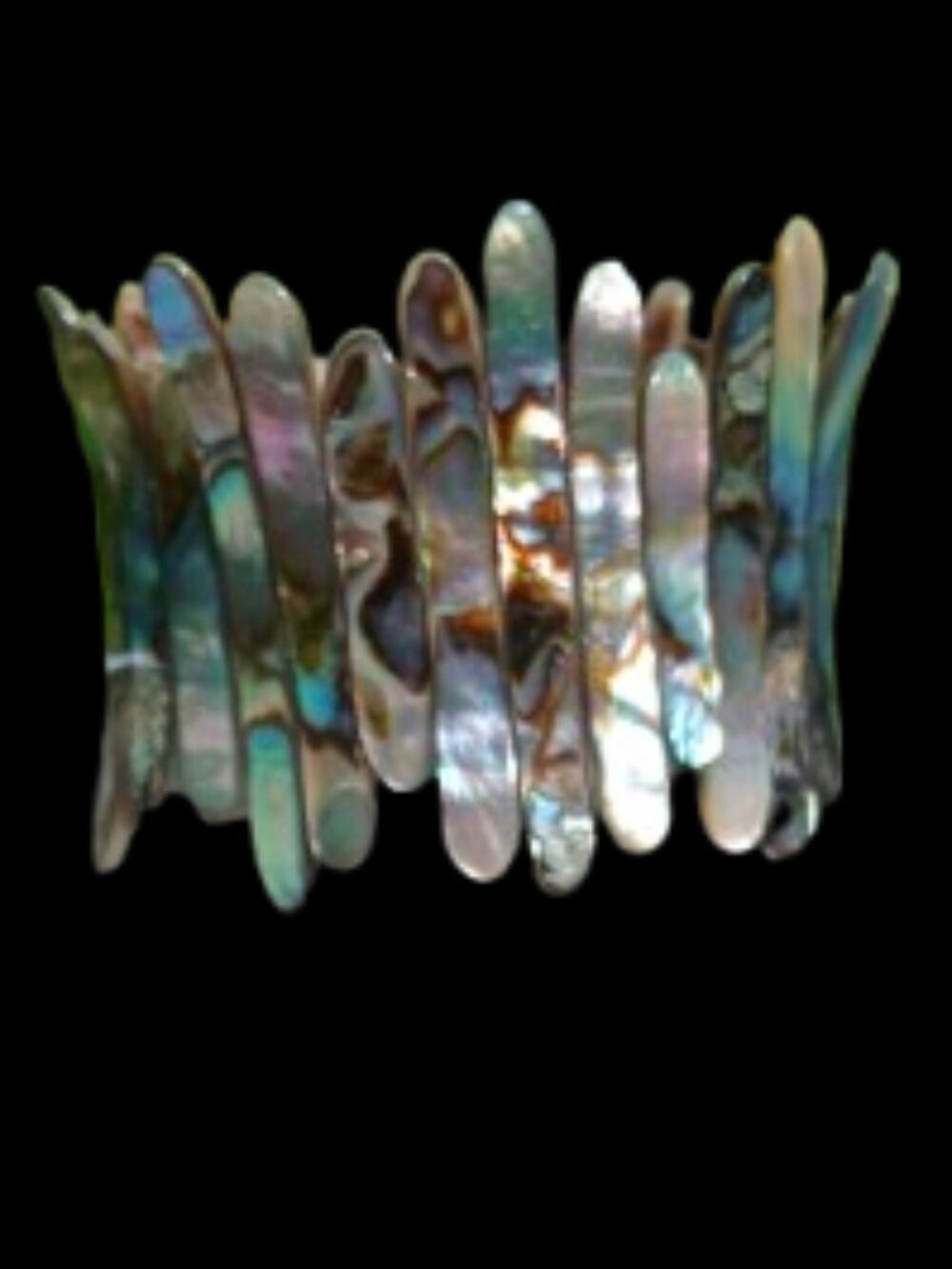 abalone bracelet perfect summer vibe bracelet elastic band Natural beauty